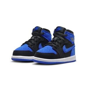 Kids Toddlers Air Jordan 1 Retro High OG Sneakers in Royal Reimagined Size 9C